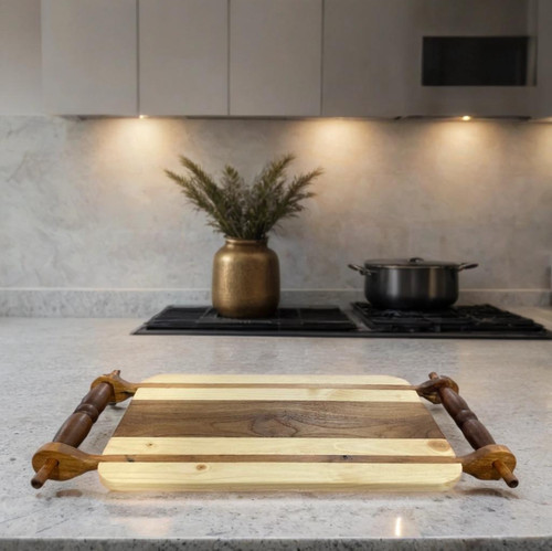 سینی چوبی مناسب برای فینگرفود و پذیرایی