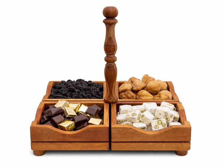 خرید اردوخوری چوبی دستساز با چوب گردو